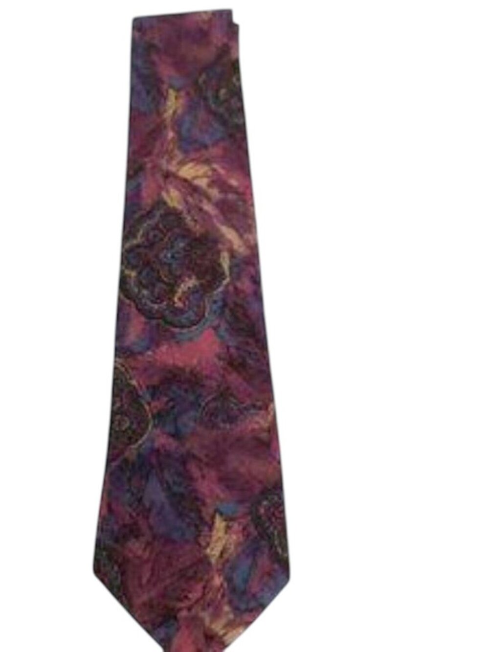 Park Ave Men's Vintage Silk Necktie
